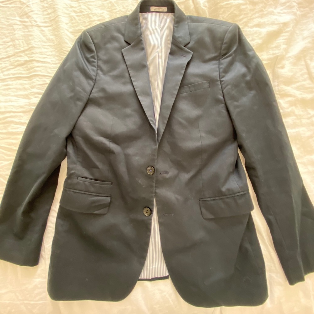 Navy blue photographer jacket/blazer